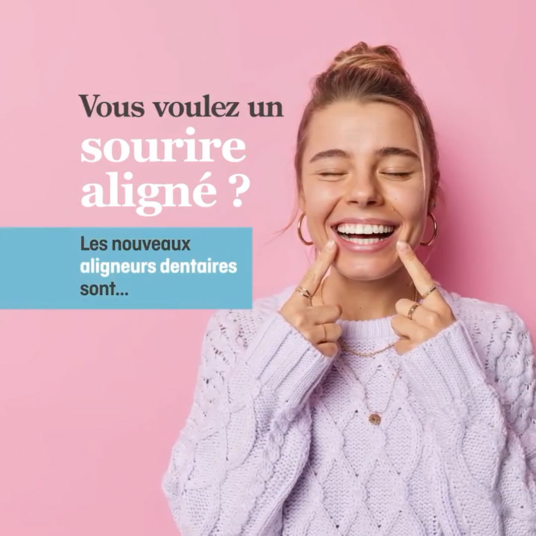 Vous voulez un sourire franc ?